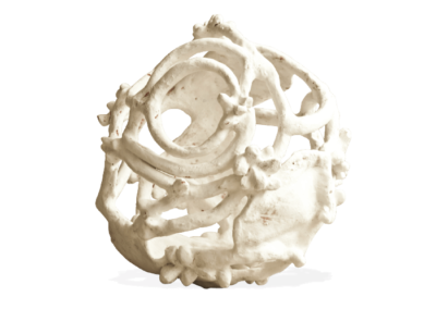 <i>Nest</i>, 2011, paper clay