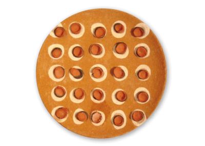 <i>Tondo</i>, 2010, terracotta