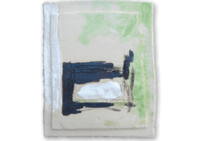 <i>Foglio</i>, 2013, grès e smalti