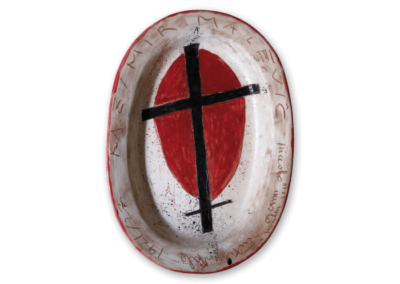<i>Piccolo museo sentimentale. Kasimir Malevic 1921-27</i>, 2010, terracotta a ingobbio, graffita