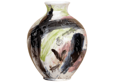 <i>Vaso</i>, 2007, terracotta smaltata