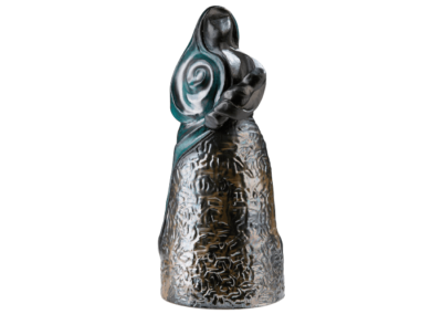 <i>Madre terra</i>, 2014, argilla semirefrattaria, smalti speciali, cottura a granfuoco