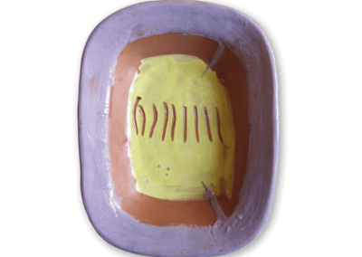 senza titolo, 2010, ceramica smaltata