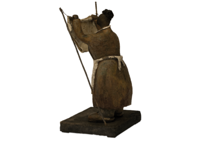 <i>Ir miuande dra Rusina</i>, 2011, raku