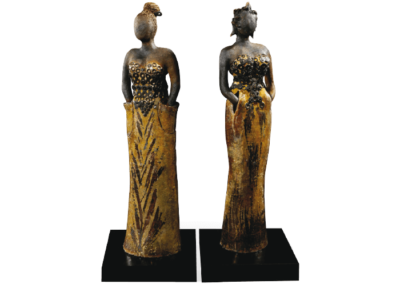 <i>Modelle</i>, 2007, raku