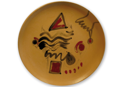 <i>Tondo</i>, 1990, ceramica smaltata