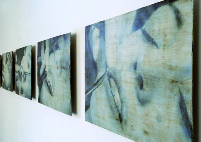 <i>My july</i>, 2013, fotoceramica sperimentale su grès