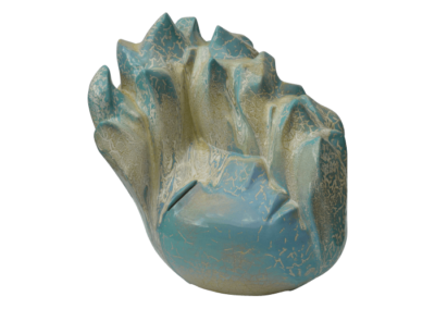 <i>Fuoco gelido</i>, 2013, terracotta smaltata