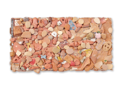 s.tit., 2012, assemblaggi di terracotta