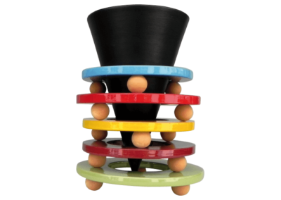 <i>Vaso Saturno</i>, 2012, ceramica smaltata